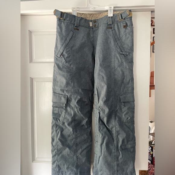 Women's Blue Ski & Snow pants from Ride Snowboards size large - Picture 1 of 5